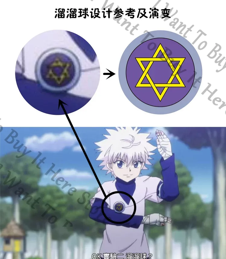 Cosplay Prop Making - HUNTER×HUNTER Killua Zoldyck Cosplay Anime Yo-yo-Modell,