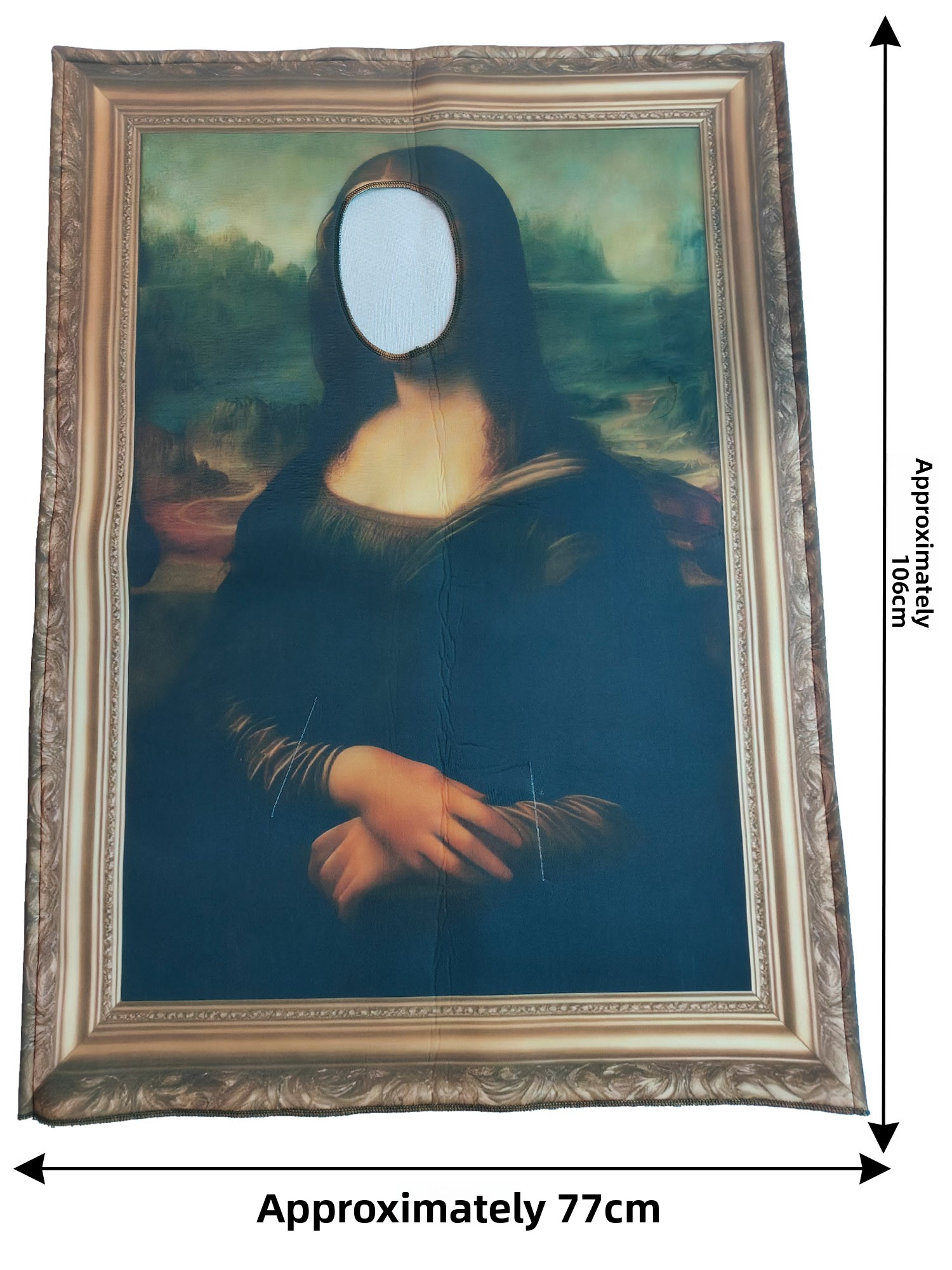 Cosplay Prop Paint - Halloween Mona Lisa Smile Cosplay Dekoratives