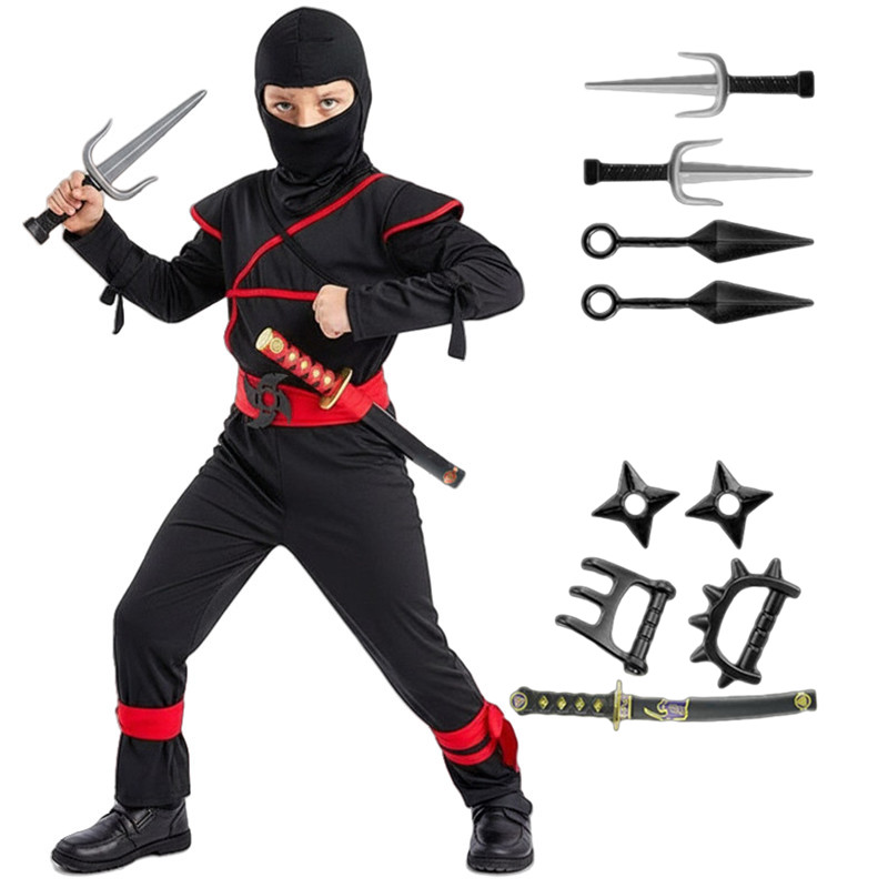 Cosplay Prop Dagger - Japanisches Samurai-Kostüm für Kinder, Ninja-Cosplay, Halloween-Party,