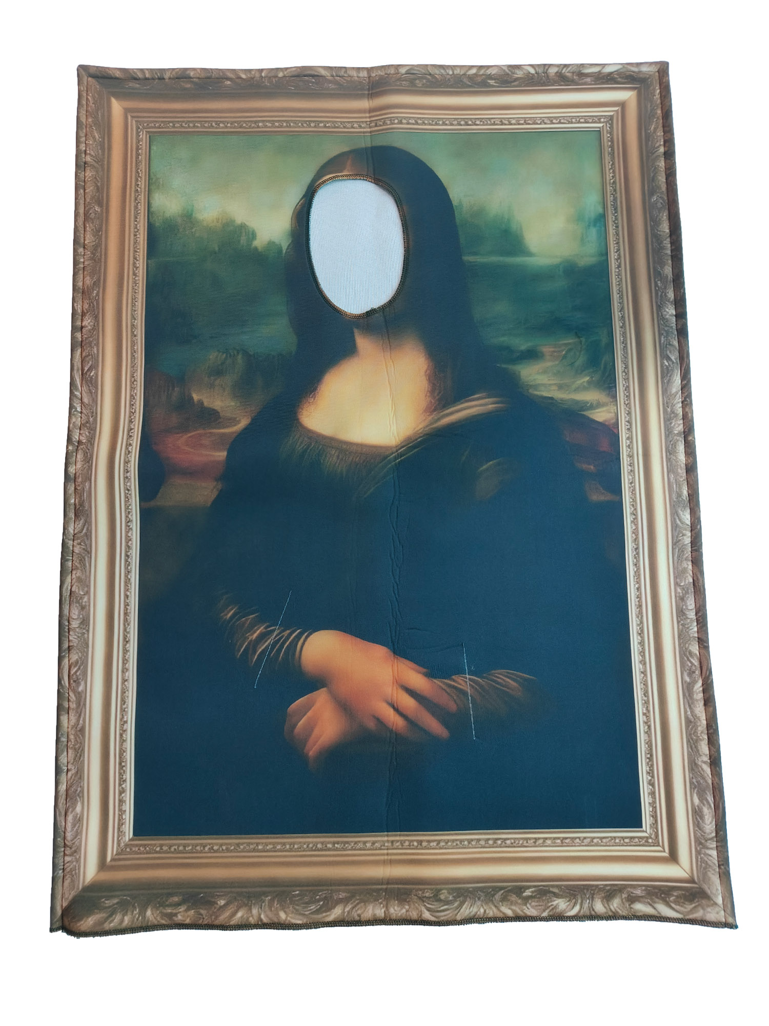 Halloween Mona Lisa Smile Cosp – Cosplay Prop Paint Bewertung und Preis