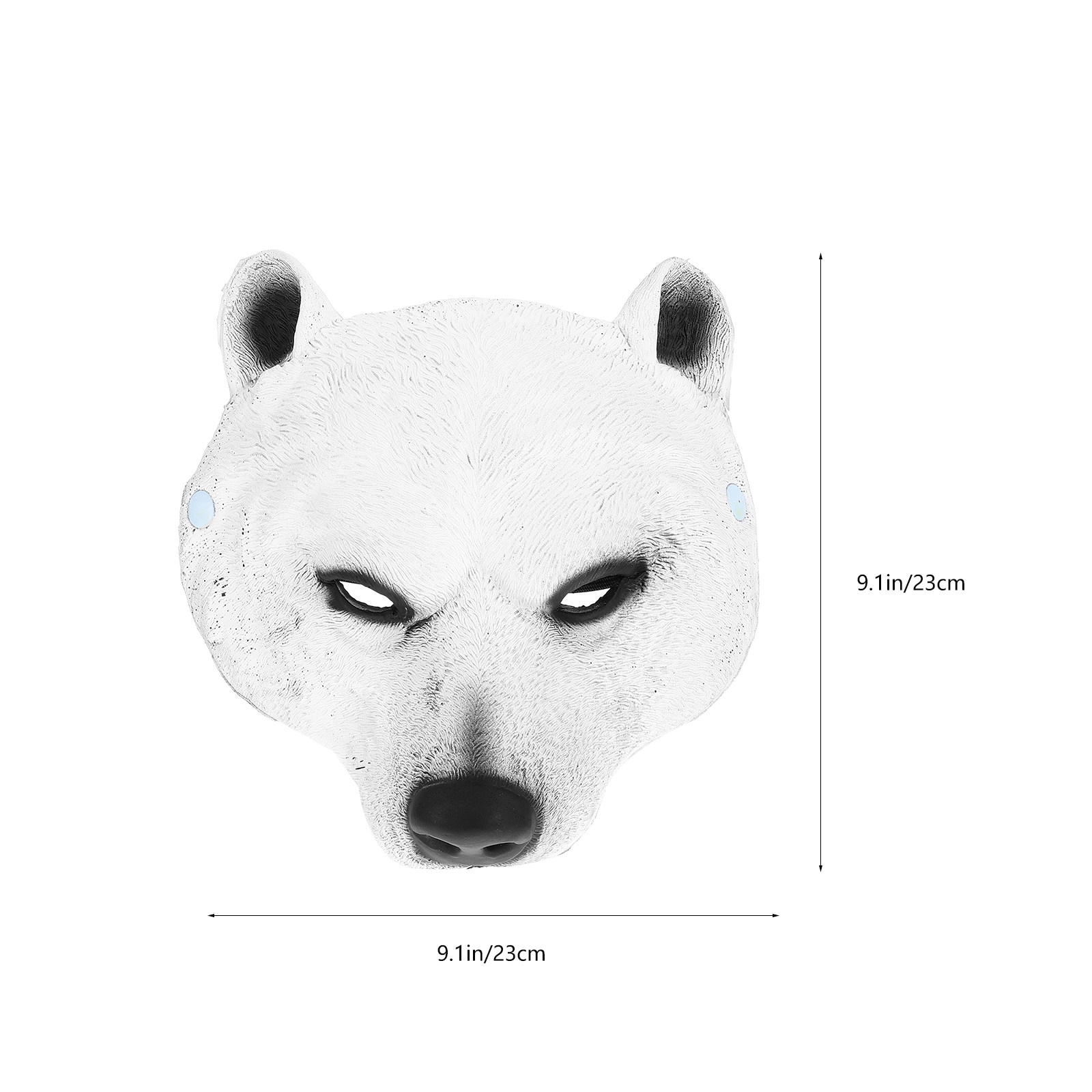 Eisbär-Tiermaske für Halloween – Easy Cosplay Prop Bewertung und Preis